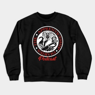 TAD Podcast Logo T-Shirt (White) Crewneck Sweatshirt